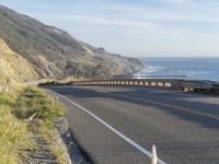 USA's Big Sur Coastline: Under a Grey Sky