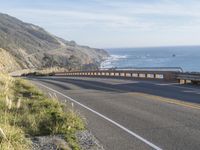 USA's Big Sur Coastline: Under a Grey Sky