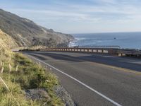 USA's Big Sur Coastline: Under a Grey Sky