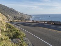 USA's Big Sur Coastline: Under a Grey Sky