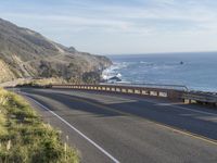 USA's Big Sur Coastline: Under a Grey Sky