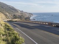 USA's Big Sur Coastline: Under a Grey Sky