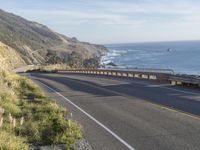 USA's Big Sur Coastline: Under a Grey Sky