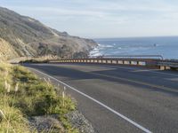 USA's Big Sur Coastline: Under a Grey Sky