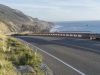 USA's Big Sur Coastline: Under a Grey Sky