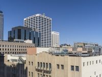 USA High Rise Cityscape: A View During the Day