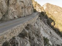 USA Highway: Road with a Stunning Mountain View