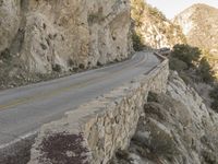 USA Highway: Road with a Stunning Mountain View