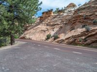 USA Landscape: Asphalt Road for a Scenic Drive