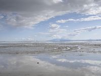 USA Landscape at Bonneville Speedway in Salt Lake City, Utah