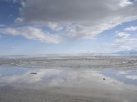 USA Landscape at Bonneville Speedway in Salt Lake City, Utah