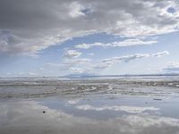 USA Landscape at Bonneville Speedway in Salt Lake City, Utah