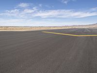 USA Landscape: Clear Sky Road Stretching to the Horizon