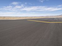 USA Landscape: Clear Sky Road Stretching to the Horizon