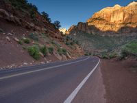 USA Landscape: Dawn, Mountain, and Shadow