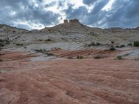 USA Landscape: Head of the Rocks and Clouds