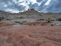 USA Landscape: Head of the Rocks and Clouds