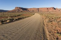 USA Landscape: Mountain Plateau and Clear Sky