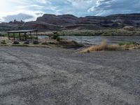 USA Landscape: A River Surrounded by Canyons and Nature