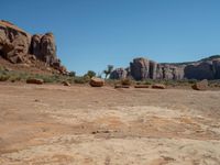 USA Landscape: Utah and Arizona's Clear Sky Views