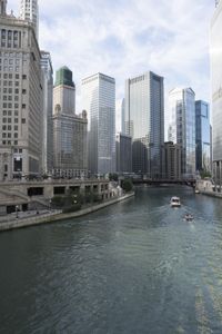 USA Metropolitan Area: Majestic Skyscrapers in Daytime