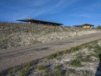 USA Modern Architecture: Road and Asphalt