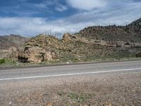 USA Mountain Road: Serene Views Under a Clear Blue Sky