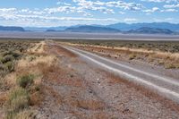 Mountain Road in the USA: Off-Road Dirt Track Adventure