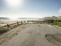 USA's Mountain Road: A Landscape with Clear Skies