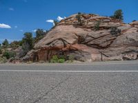 USA Nature: A Day on the Road Underneath Beautiful Clouds