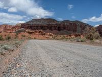 USA's Majestic Nature: Gravel Roads and Sand Streets in Capitol Reef