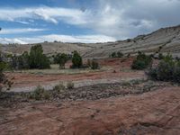 USA Nature: Majestic Rock Formations and Clouds