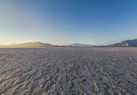 USA's Nature: Salt Lake Desert and Mountains