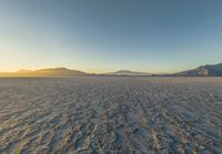 USA's Nature: Salt Lake Desert and Mountains