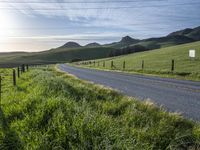 USA Nature: Scenic Road with Low Asphalt