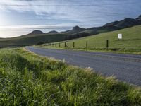 USA Nature: Scenic Road with Low Asphalt