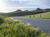 USA Nature: Scenic Road with Low Asphalt