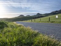 USA Nature: Scenic Road with Low Asphalt