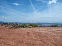 USA's Nature Track: Overlooking the Sandy Terrain