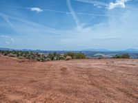 USA's Nature Track: Overlooking the Sandy Terrain