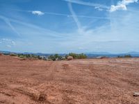 USA's Nature Track: Overlooking the Sandy Terrain