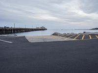 USA's Ocean Pier at Dusk