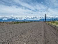 USA Power Plant: Scenic Gravel Road Surroundings