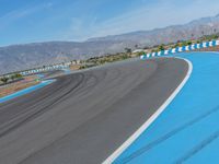 USA Race Track: Asphalt in the Daytime