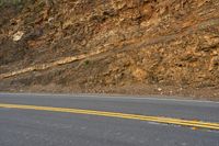 USA Road, Asphalt, Mountain Landscape 001