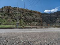 USA Road: Mountain Landscape in Utah