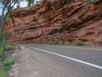 A Road in the USA: Nature's Stunning Landscape in Utah