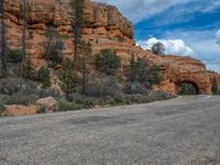 USA Road: Scenic Byway 12 with Red Rock Landscapes