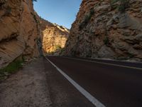 USA Road and Shadows: Exploring Zion National Park