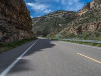 USA Road Shadow: Exploring the Colorado Landscape